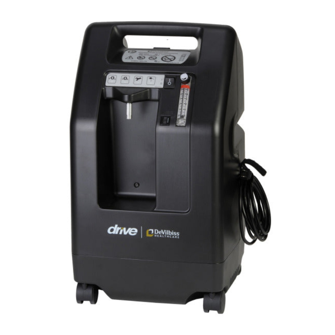 Drive DeVilbiss 5 Liter Oxygen Concentrator - Senior.com Stationary Oxygen Concentrators